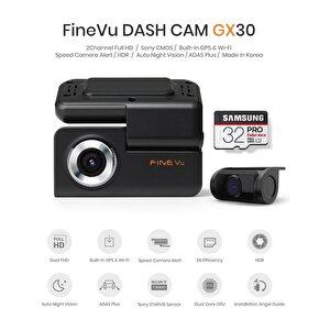Finevu Gx30 New 2ch Eds Radar Wi-fi Fullhd Araç Kamerası