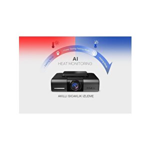 Finevu Gx4k Ultrahd 4k 2ch Wi-fi Türkçe 2 Kameralı Araç Kamerası