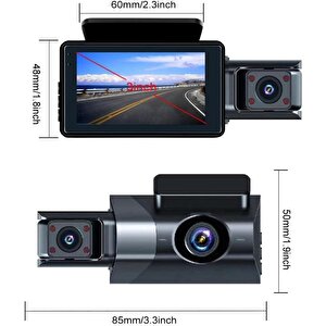 Blic Blm-87 Araç Kamerası Hd Video Geniş Açı G-sensör Destekli