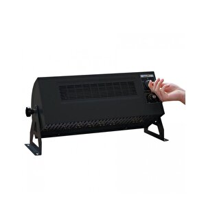Heatbox Hb3602000f 360 2000w Monofaze Elektrikli Fanlı Isıtıcı Füme