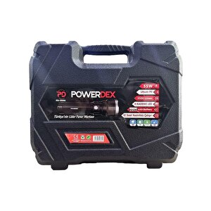 Pd-13000 55 Watt 5500 Lümen Profesyonel Büyük Şarjlı El Feneri