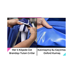 3x2 Turkuaz Katlanabilir Makaslı Çardak Tente