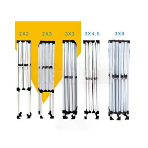 Reyo 3x2 Açık Yeşil Katlanabilir Makaslı Çardak Tente