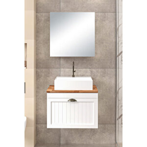 %100 Mdf - 65 Cm Aren Banyo Dolabı