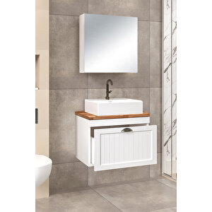 %100 Mdf - 65 Cm Aren Banyo Dolabı