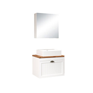 %100 Mdf - 65 Cm Aren Banyo Dolabı