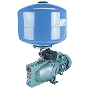 Varan Jet-200a Hid/24 Lt Tanklı Jet Pompalı Hidrofor 2 Hp / 1.5 Kw, Monofaze 220 V, 35-50 Mss