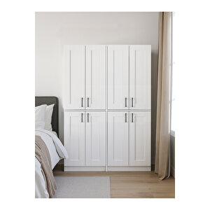 Arden 4 Kapaklı Gardırop - 182 Cm Y, 122 Cm G - Genç Odası Ve Yatak Odası Gardırop