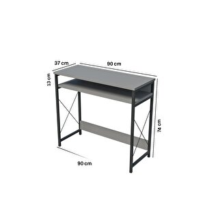 Çalışma Masası  Bilgisayar Laptop Ofis Masası Okul Ev Beyaz