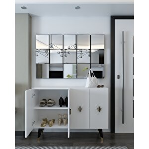 8164km-32dd Konsol,kahve Köşesi̇,ayakkabilik,ofi̇s Evrak Dolabi,mutfak Ki̇ler Dolabi,tv Üni̇tesi̇-BSA