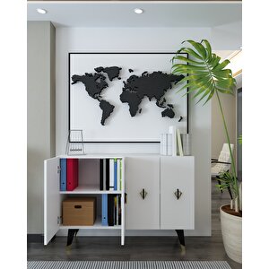 8164km-32dd Konsol,kahve Köşesi̇,ayakkabilik,ofi̇s Evrak Dolabi,mutfak Ki̇ler Dolabi,tv Üni̇tesi̇-BSA