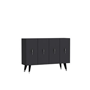 8167km-32 Dh Konsol,kahve Köşesi̇,ayakkabilik,ofi̇s Evrak Dolabi,mutfak Ki̇ler Dolabi,tv Üni̇tesi̇-ANTRASİT-GÜMÜŞ