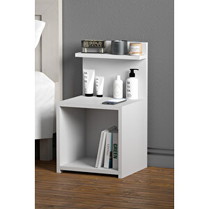 Komodin Raf Salon Ofis Dolabı Beyaz 32*35*63 Beyaz