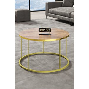Orta Sehpa Terra Lüx Gold Ceviz Ceviz