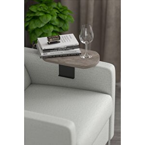 Yan Sehpa Ayarlanabilir Tepsi Oval Dekoratif Modern Yatay Dikey Koltuk Sehpası Gordion Gordion