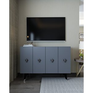 8165km-32dd Konsol,kahve Köşesi̇,ayakkabilik,ofi̇s Evrak Dolabi,mutfak Ki̇ler Dolabi,tv Üni̇tesi̇-ASG