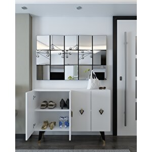 8165km-32dd Konsol,kahve Köşesi̇,ayakkabilik,ofi̇s Evrak Dolabi,mutfak Ki̇ler Dolabi,tv Üni̇tesi̇-BSA