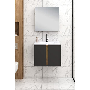 %100 Mdf - 65 Cm Lavina Banyo Dolabı