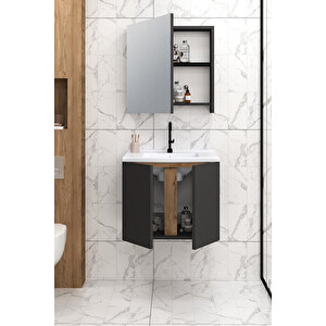 %100 Mdf - 65 Cm Lavina Banyo Dolabı
