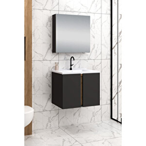 %100 Mdf - 65 Cm Lavina Banyo Dolabı