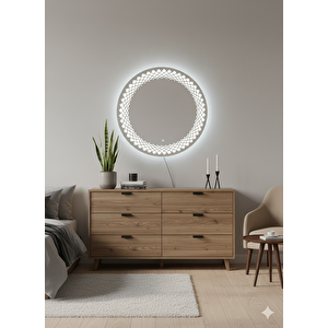 Dokunmatik Led Işıklı Ayna 70 Çap