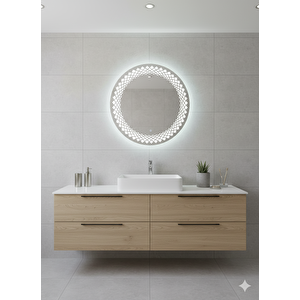 Dokunmatik Led Işıklı Ayna 70 Çap