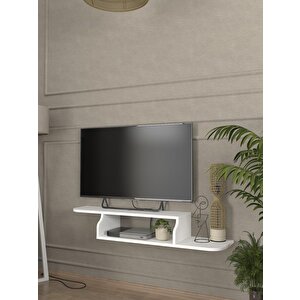 Macros Tv Sehpası Beyaz 120 Cm