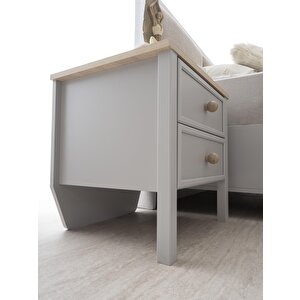 Yakamoz 2 Çekmeceli 2 Li Set Komodin 55x47x53cm