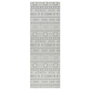 Modern Tasarımlı Jüt Dokuma Loop Sisal Gri Renk Halı