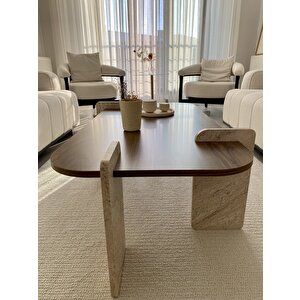 Leapiri Orta Sehpa Modern Ceviz Desen
