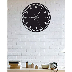 Dekorati̇f Duvar Saati̇ Ahşap Mdf 40 Cm