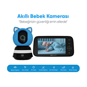 Akıllı Bebek Kamerası, Ağlama Ve Hareket Algılama, Çift Yönlü Sesli İletişim
