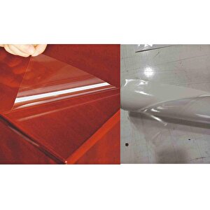 Şeffaf Parlak Yapışkanlı Folyo Koruma Folyosu 61 Cm 61 Cm X 8 Metre