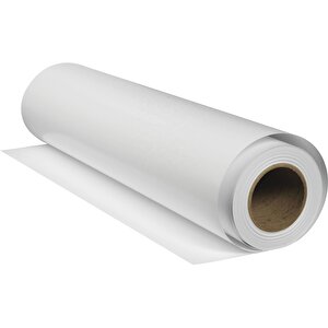 Yapışkanlı Folyo Beyaz Renk Parlak Yüzey 152 Cm X 1 Metre
