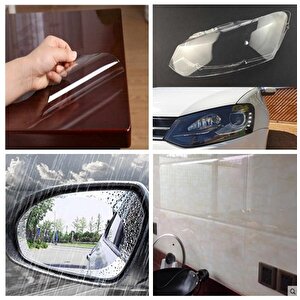 Şeffaf Parlak Yapışkanlı Folyo Koruma Folyosu 61 Cm 61 Cm X 6 Metre 60x600 cm