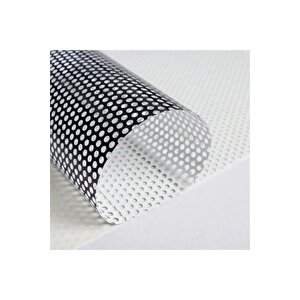 One Way Vision Delikli Folyo Cam Filmi 60 Cm X 5 Metre