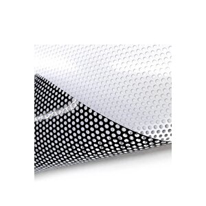 One Way Vision Delikli Folyo Cam Filmi 60 Cm X 5 Metre