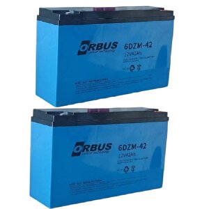 12v-42ah (40ah) Amper Dar 2'li̇ Paket  E-bike Akü-2025 Üreti̇m Ebatlar: 267x78x170mm Elektri̇kli̇ Bi̇si̇klet Akü E-bi̇ke Akü