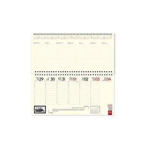 2026 Atatürk Haftalık Masa Takvimi Masa Sümeni Büyük Boy 33x16 Cm