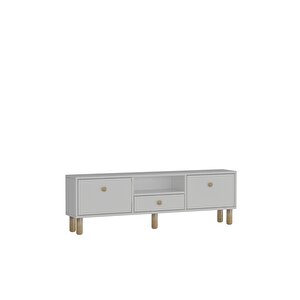 1310dropct-1 Bohem Tv Sehpasi BEYAZ-SAİFRMEŞE KULP