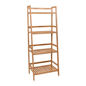Bambu 4 Katlı Düzenleyici Dolap Raf 120x49x32 Cm