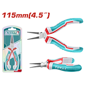 Total Elektroni̇kçi̇ Ti̇p Yuvarlak Uçlu Karga Burun 115mm Thtmn656