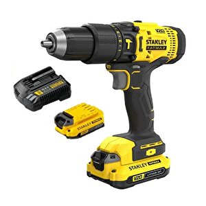 Fatmax Scd718d2ka 18v 2ah V20 Çift Akü Darbeli Matkap + Aksesuar Seti