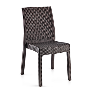Holiday Deluxe Kolsuz Sandalye 2'li Set Kahverengi