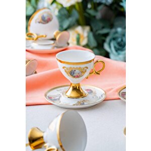 Hxf-06918 Rosanna 6lı Kahve Fincan Takımı