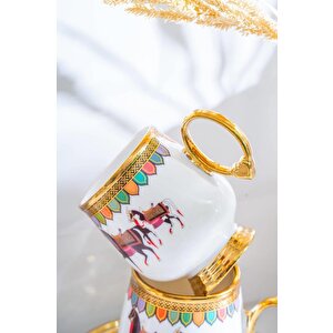 Wilshire Siyah 6'lı Kahve Fincan Takımı Shp-07188