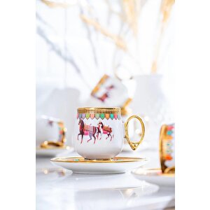 Wilshire Siyah 6'lı Kahve Fincan Takımı Shp-07188