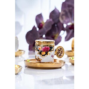 Caviar Siyah 6'lı Kahve Fincan Takımı Shp-07190