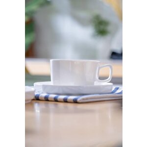 Porwm-05372 Hexagon 6lı Çay Fincanı Takımı