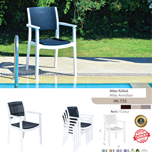 Holiday Atlas Sandalye 2'li Set